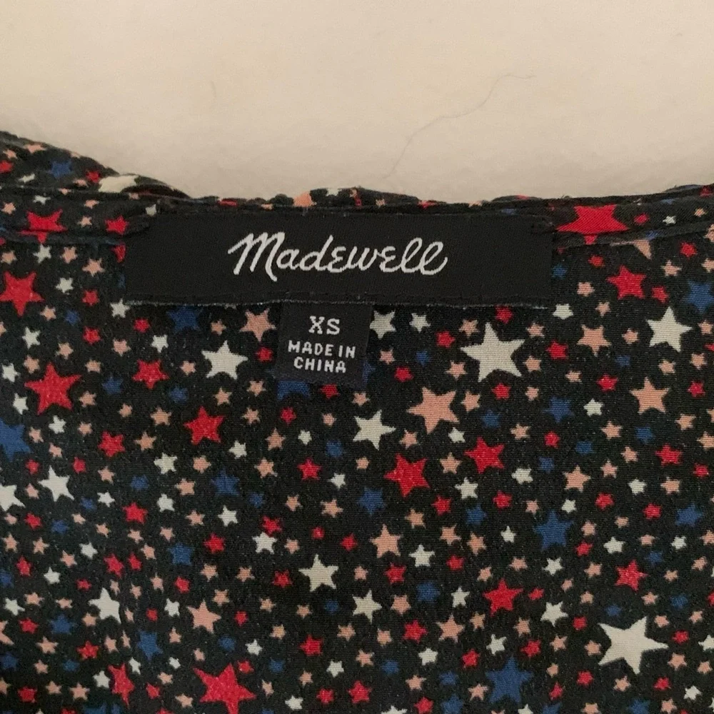 Madewell Silk Tie Blouse - Picture 8 of 9